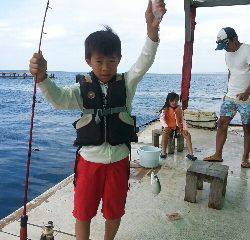 本部釣りイカダ 釣果