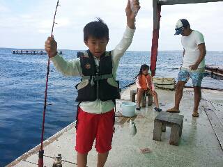 本部釣りイカダ 釣果