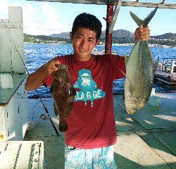 本部釣りイカダ 釣果