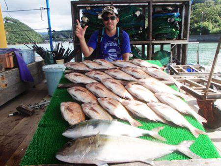 カタタのつり堀 釣果