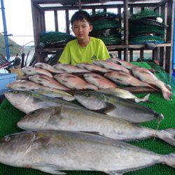 カタタのつり堀 釣果