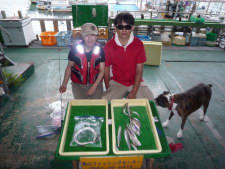 海山フィッシングセンター 釣果