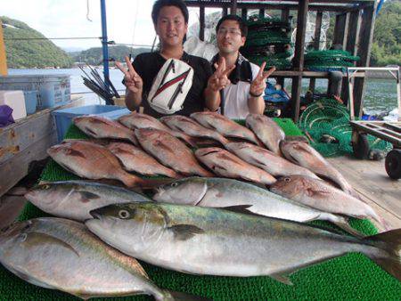 カタタのつり堀 釣果