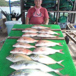 カタタのつり堀 釣果
