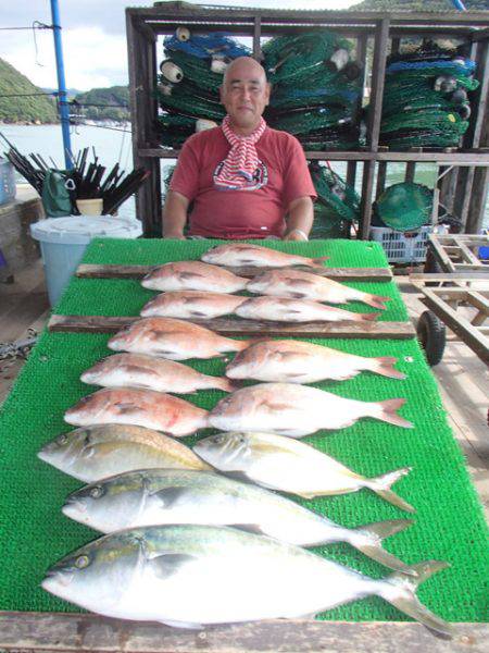カタタのつり堀 釣果