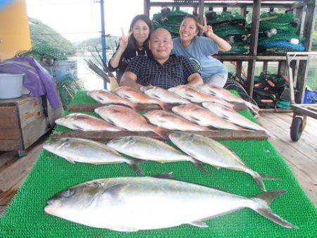 カタタのつり堀 釣果
