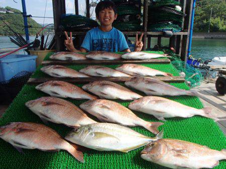 カタタのつり堀 釣果
