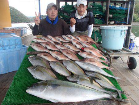 カタタのつり堀 釣果