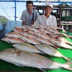 カタタのつり堀 釣果