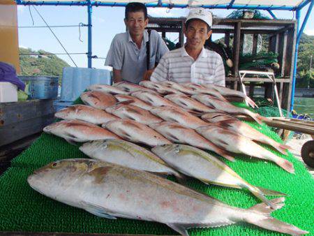 カタタのつり堀 釣果