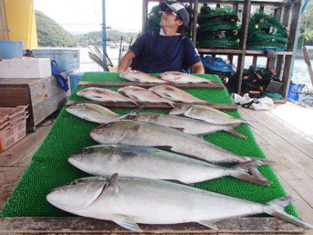 カタタのつり堀 釣果