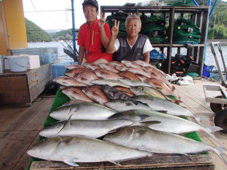 カタタのつり堀 釣果
