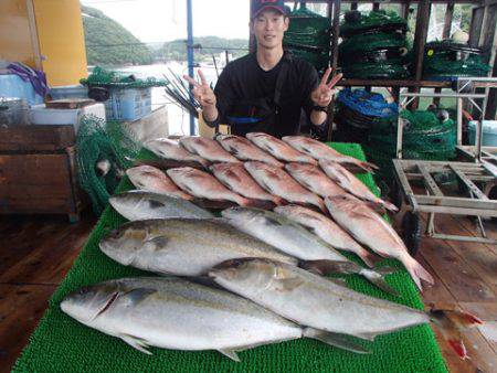 カタタのつり堀 釣果