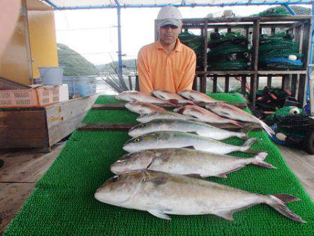 カタタのつり堀 釣果