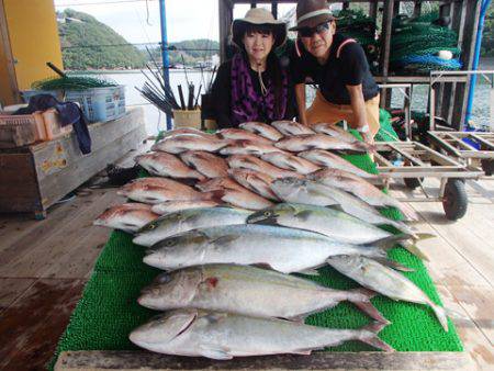 カタタのつり堀 釣果
