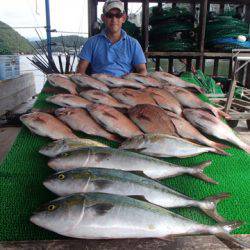 カタタのつり堀 釣果