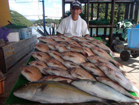 カタタのつり堀 釣果