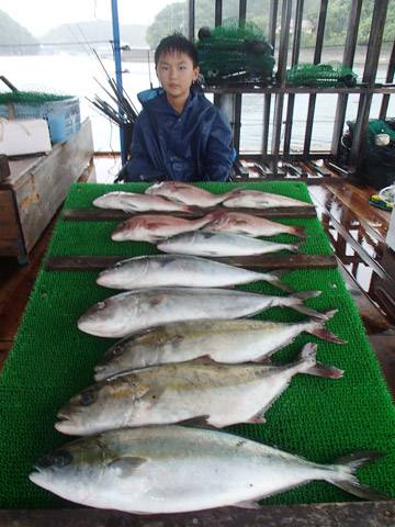 カタタのつり堀 釣果