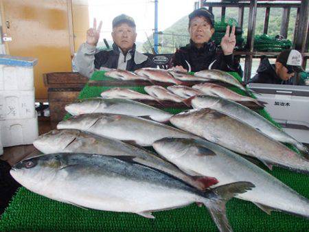 カタタのつり堀 釣果