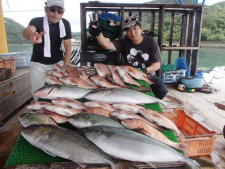 カタタのつり堀 釣果