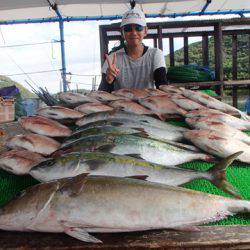 カタタのつり堀 釣果