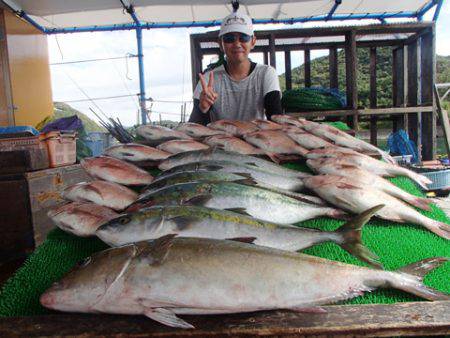 カタタのつり堀 釣果