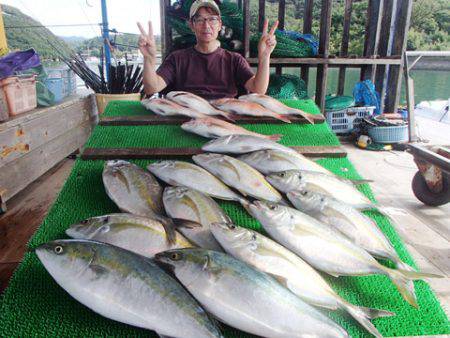 カタタのつり堀 釣果