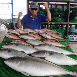 カタタのつり堀 釣果