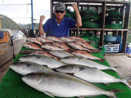カタタのつり堀 釣果