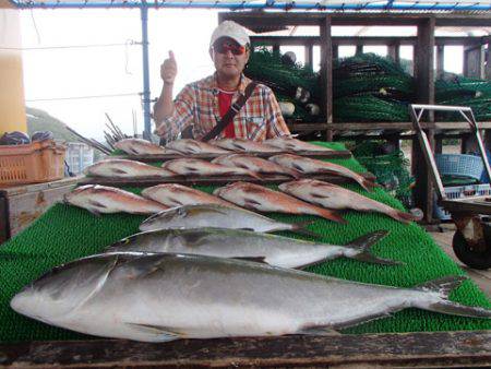 カタタのつり堀 釣果