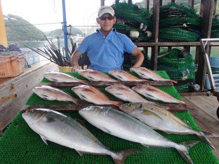 カタタのつり堀 釣果
