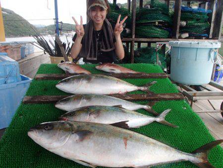 カタタのつり堀 釣果