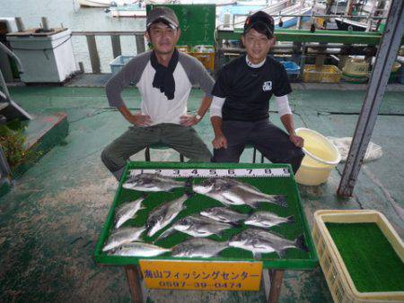 海山フィッシングセンター 釣果