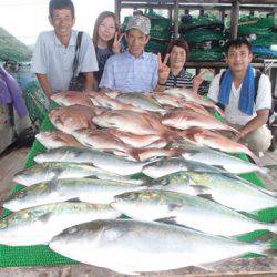 カタタのつり堀 釣果