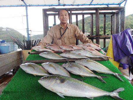 カタタのつり堀 釣果