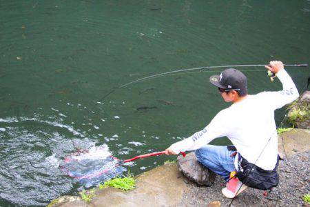小菅トラウトガーデン 釣果