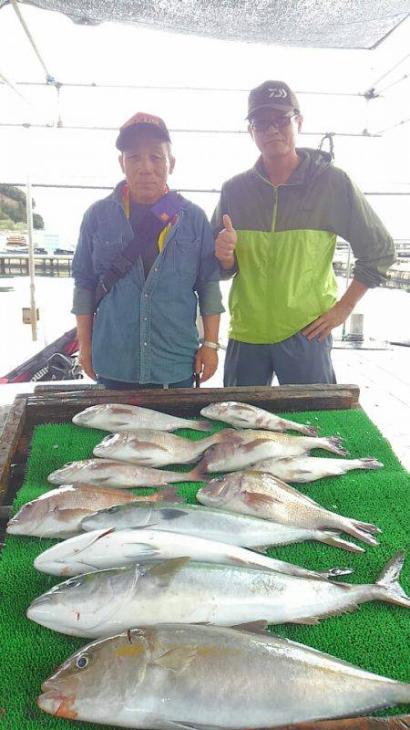 海の釣堀 海恵 釣果