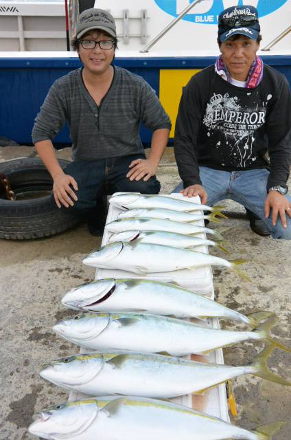 ジギング船 BLUEWATER 釣果