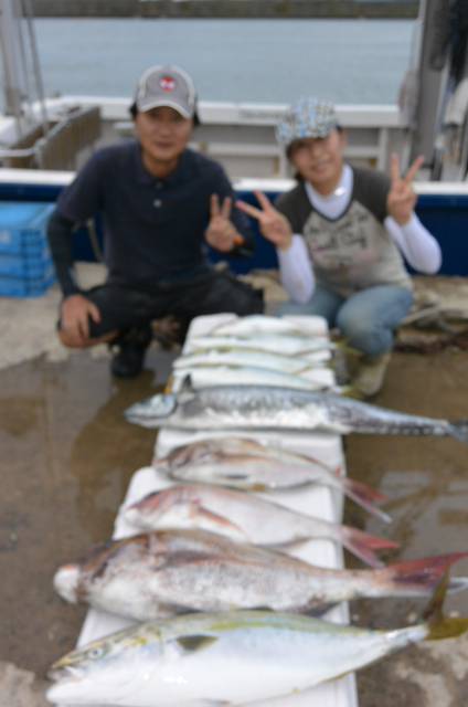 ジギング船 BLUEWATER 釣果