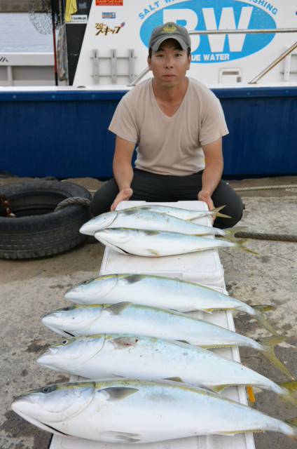 ジギング船 BLUEWATER 釣果