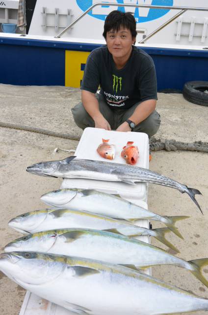 ジギング船 BLUEWATER 釣果