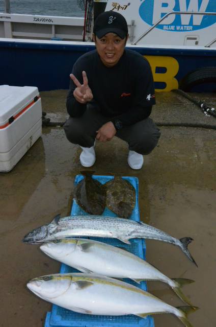 ジギング船 BLUEWATER 釣果