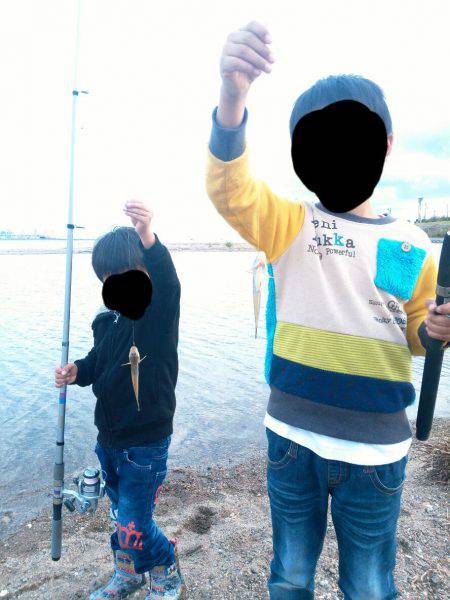子供とハゼ釣り