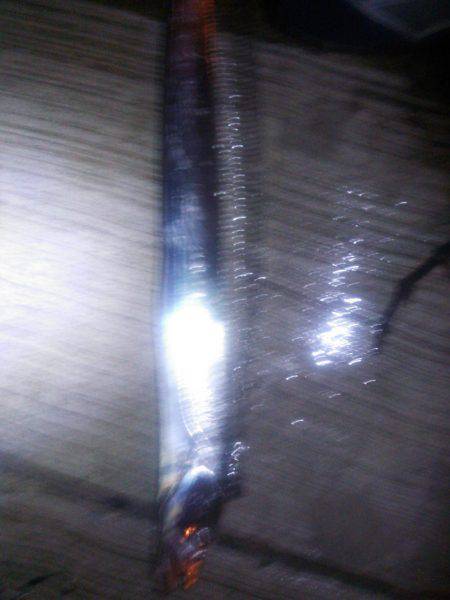 太刀魚にタッチー！