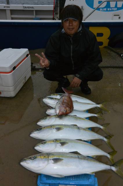 ジギング船 BLUEWATER 釣果