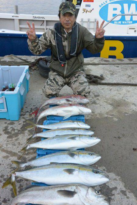 ジギング船 BLUEWATER 釣果