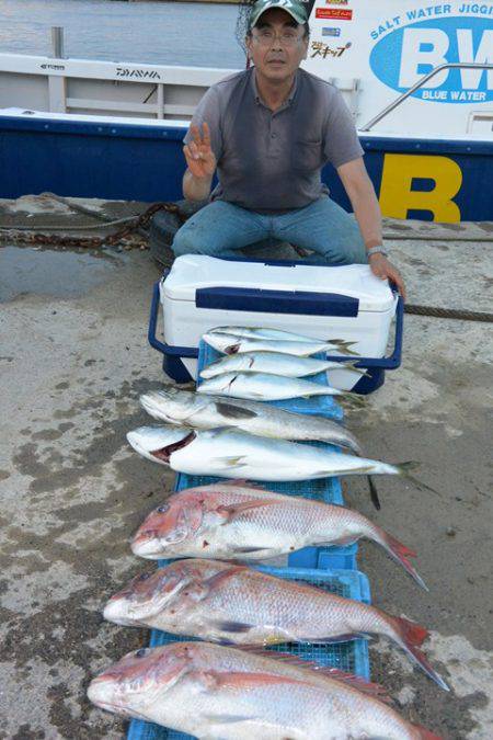 ジギング船 BLUEWATER 釣果