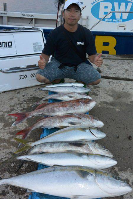 ジギング船 BLUEWATER 釣果