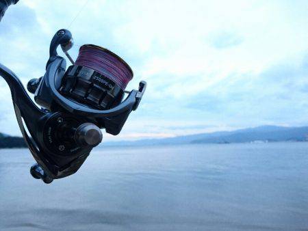 強風サーフエギング