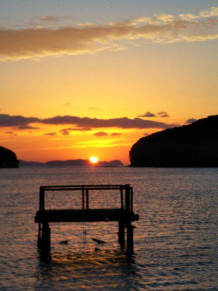 大潟岸壁テンヤでタチウオ